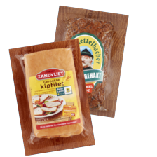 Zandvliet gerookte beenham, gerookte kipfilet of Joseph Dettelbacher gegrild gehakt